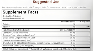 Cápsulas de Gel Suave de Nattokinasa (Extracto de Natto) Sin OMG, Personalizadas por Fábrica OEM/ODM, Polvo de Electrolitos, Antioxidante, Salud Digestiva - Product Image 5