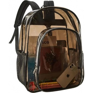 Échantillon gratuit : Sac à dos transparent robuste, grand sac à dos transparent, sac à dos transparent pour le collège, le travail, la sécurité, les voyages - Product Image 6