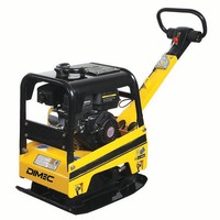 Compacteur de plaques réversible PME-C150 pour travaux de construction, portable, refroidi par air, démarrage électrique