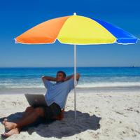 Parasol de plage publicitaire personnalisé avec logo et chaise longue pliante commerciale légère