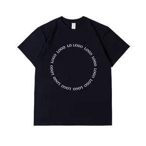 오버사이즈 빈 단색 티셔츠 사용자 정의 로고 야외 O-넥 소프트 기본 일반 캐주얼 스타일 여성용 그래픽 티셔츠
