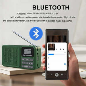 Radio DAB/DAB+ y FM con Bluetooth 5.0 y 80 preajustes, radio de cocina con cable o batería de 1200 mAh, modelo P11 - Product Image 3