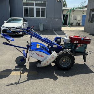 Tracteur agricole Changchai 15 CV 2 roues motrices, transmission par engrenages, multifonctionnel, avec cultivateur de 1 m pour le labourage, le désherbage et le défrichement des terres - Product Image 3