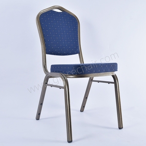 Cadeiras de Evento para Festas e Casamentos Duráveis com Capa de Poliéster Metal Ferro Aço Aluguel Cadeira de Banquete Vermelha Azul - Product Image 1