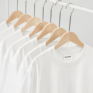 T-shirt col rond confortable en coton imprimé surdimensionné, vente chaude, streetwear, t-shirt personnalisé - Product Image 3