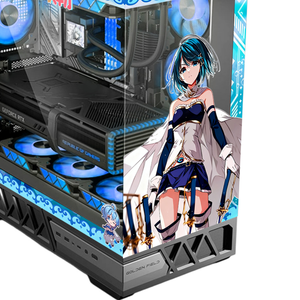 Boîtier <span class=keywords><strong>de</strong></span> jeu Hurricane Beast Parallel World Puella <span class=keywords><strong>Magi</strong></span> Madoka Magica, thème Puella <span class=keywords><strong>Magi</strong></span> Madoka Magica, ATX, <span class=keywords><strong>tour</strong></span> moyenne, panneau latéral transparent, personnalisable - Product Image 3