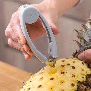 Outil manuel multifonctionnel en acier inoxydable, portable, compatible lave-vaisselle, pour fruits et légumes, éplucheur de fraises, <span class=keywords><strong>ananas</strong></span>, tomates - Product Image 1
