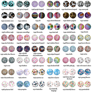 Nouveauté Perles de dentition rondes en silicone de qualité alimentaire, 15mm, pour bébé, jouets de dentition en silicone sans BPA pour stylos et bracelets - Product Image 5