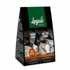Bûches de bois de chêne Legua pour fumer, saveur naturelle de haute qualité pour barbecue, provenant des champs et des terres espagnoles - Product Image 2