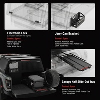 Capot de benne semi-couvrant 4x4 pour Ute Dodge RAM Canopy Byd Shark 6 Mazda Bt50 F150 Silverado Tundra Ranger