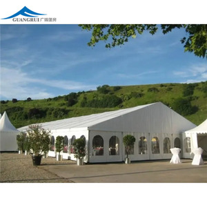 GUANGRUI TENT Grande Tente Industrielle Robuste d'Extérieur Temporaire <span class=keywords><strong>Double</strong></span> 30x30 pour Stockage, Entrepôt, Verre et Sports <span class=keywords><strong>6m</strong></span> - Product Image 5