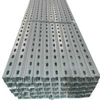   Perfil en C de acero galvanizado en caliente (GI) de zinc, aluminio y magnesio / Perfil en U para sistema solar