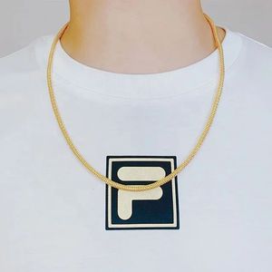 สร้อยคอทองคำแท้ 18K แบบตาข่ายทรงกลมขนาด 2.5 มม. 3.7 มม. สำหรับผู้ชายและผู้หญิง ยี่ห้อซินฟลาย ผลิตตามสั่ง - Product Image 3