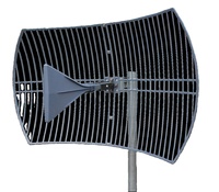 Antenne parabolique puissante 20dBi pour extérieur, 824~960 MHz, en alliage d'aluminium, connecteur N-femelle, zones éloignées, déserts, communication