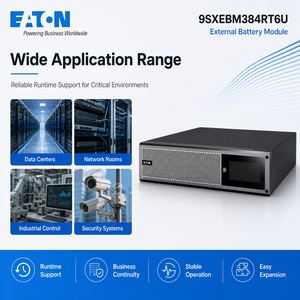 <span class=keywords><strong>Eaton</strong></span> <span class=keywords><strong>9SX</strong></span> Serie UPS 3000VA Torre Batería incorporada Máquina estándar Protección contra fallas de energía Paquete de batería <span class=keywords><strong>Eaton</strong></span> 9SXEBM384RT6U - Product Image 4