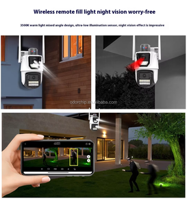 Cámara de Seguridad IP PTZ con Visión Nocturna Clara de 6MP, Detección de Movimiento Inteligente con IA <span class=keywords><strong>ICSEE</strong></span>, Cámara de Red Wifi, Cableada - Product Image 2
