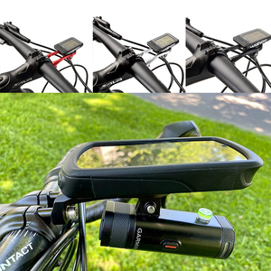 Support combiné extensible Teyssor pour caméra d'action et éclairage de vélo, compatible avec les supports de vélo <span class=keywords><strong>Wahoo</strong></span> <span class=keywords><strong>Bolt</strong></span>, Mini, Sports, environ 90g, CNC - Product Image 3