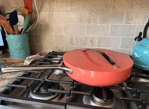 Recién llegado, sartén profunda de cerámica de 28CM, ollas de cocina saludables con sartén antiadherente, sartenes de <span class=keywords><strong>aluminio</strong></span> <span class=keywords><strong>forjado</strong></span> - Product Image 2