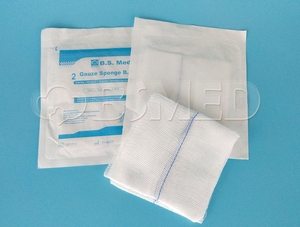 O raio <span class=keywords><strong>X</strong></span> Esponjas De Gaze De Algodão Puro Médico Detectável Comprime 40'S 4 "<span class=keywords><strong>X</strong></span> 4"-Cotonete Estéril De Gaze 16ply EO/GAMA 11/13/15/17 Linhas - Product Image 6