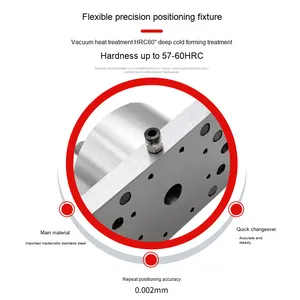 Khí nén đa vị trí hai mục đích <span class=keywords><strong>Chuck</strong></span> cong đầu CNC chế biến dọc ngang thép lịch thi đấu - Product Image 2