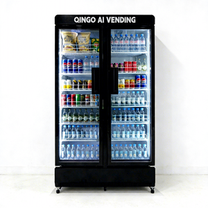 SDK para Máquina Expendedora de Café Qingo, con Pago con Tarjeta de Crédito, Código QR, Monedas, Pantalla Táctil de Acero Galvanizado, Refrigerador Inteligente, Compatible con ADA, Token de Compra - Product Image 1