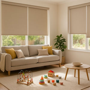 Stores de fenêtre de haute qualité en alliage d'aluminium persienne volets roulants rideaux hôtel salon stores roulants verticaux - Product Image 1