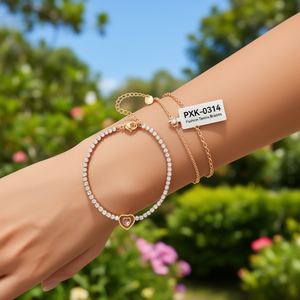 Pulseras de Tenis de Moda PXK-0314 - Product Image 3