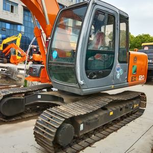 96% nouvelle pelle à chenilles moyenne EX120-3 Hitachi avec moteur Cummins et composants Hyundai pelles d'occasion à vendre en Chine - Product Image 3