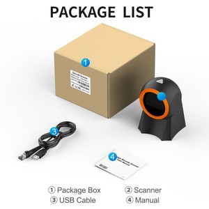 Lector <span class=keywords><strong>de</strong></span> código <span class=keywords><strong>de</strong></span> barras 1D 2D con cable OEM Xincode, identificación automática <span class=keywords><strong>de</strong></span> código QR, Sensor <span class=keywords><strong>de</strong></span> escritorio, escáner <span class=keywords><strong>de</strong></span> código <span class=keywords><strong>de</strong></span> barras, código <span class=keywords><strong>de</strong></span> barras para pago en tienda - Product Image 6