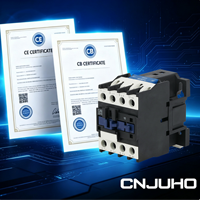 Contacteur magnétique AC 3 pôles JLC1-25 25A, contacts en argent 85%, montage sur rail DIN, certifié CE CB, 50/60Hz, automatisation industrielle