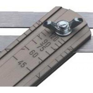 VOGEL - 504853 Cuadrado biselado con escala de lectura de ángulo y hoja de acero al carbono-EAN 4010873485138 CUADROS Y COMPASES - Product Image 2
