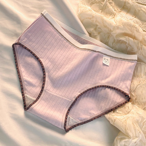 Culottes en coton respirantes pour femmes, motif <span class=keywords><strong>ours</strong></span> de dessin animé, sans couture, rehaussement des hanches, pour jeunes femmes, usage quotidien - Product Image 2