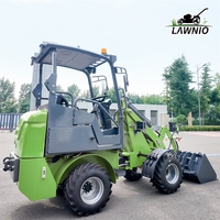 Disponibile Caricatore Telescopico LAWNIO con Capacità di Carico Nominale di 800kg, Potente Sistema Idraulico per Allevamenti, Caricatore con Braccio Telescopico