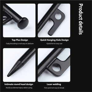 屋外用高強度厚鋼テントペグ＆地面杭 ビーチキャンプ用タープ固定 防風釘 - Product Image 4