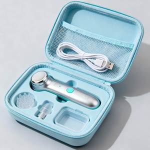 Étui de rangement compact pour appareils de beauté - Organisateur de voyage pour outils de beauté portables et appareils électroniques de soin de la peau - Product Image 2