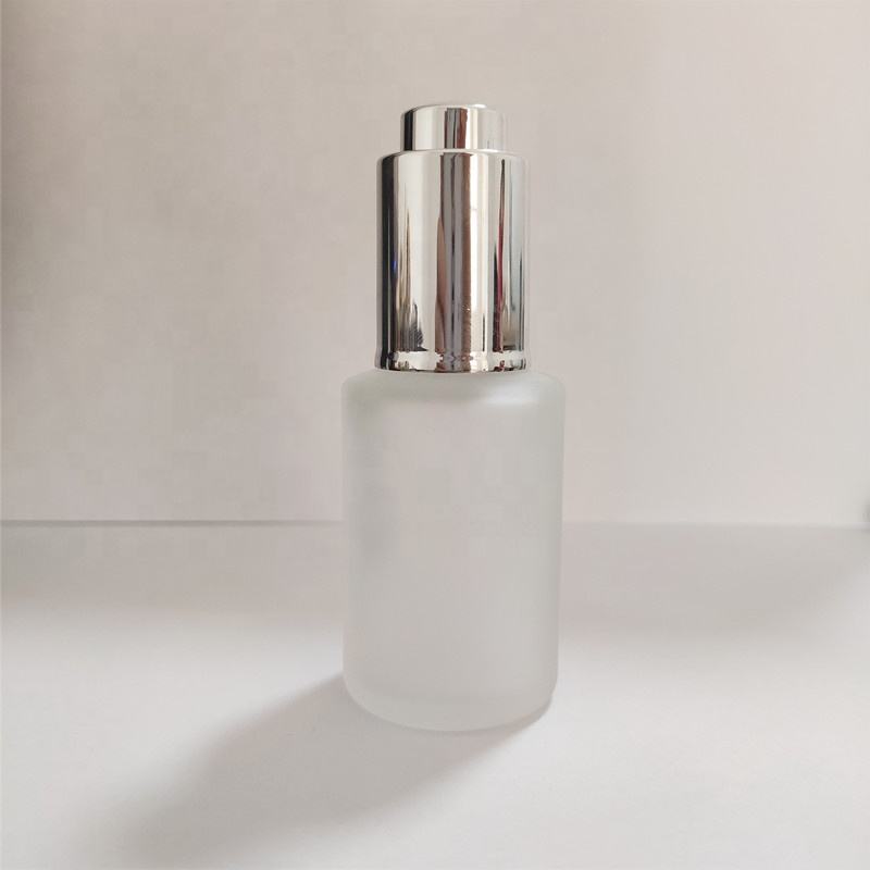 Givré avec compte-gouttes d'argent