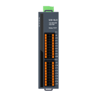 Módulo de E/S distribuida Modbus-Acoplador de E/S TCP Remoto 3 RJ45 24VDC IP20 16DI 16DO(PNP)