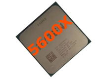 Processeur CPU AMD Ryzen 5 5600X R5 5600X 3,7 GHz 6 cœurs 12 threads 7 nm 65 W L3=32 Mo 100-000000065 Socket sans refroidisseur, d'occasion