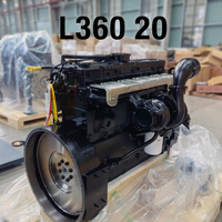 Motor Diésel Nuevo DCEC Dongfeng L360 20, 8.9L, 360HP, Mecánico, 6 Cilindros, Refrigerado por Agua, Arranque a Patada, para Grúa