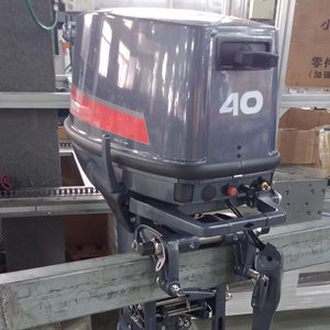Moteur 2 temps 40 CV robuste pour bateau de travail, bateau de patrouille, type Yamaha, fabricant OEM 40X 40J 40G, vente en gros - Product Image 2