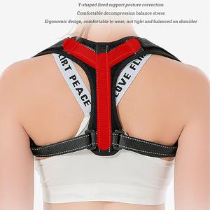 Ortesis <span class=keywords><strong>Invisible</strong></span> Fisioterapia Corrector de postura de espalda ajustable para hombres y mujeres - Product Image 3