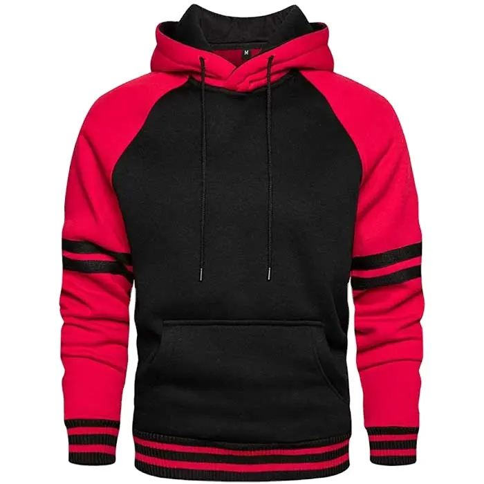 Stylish Outer Wear Casual Hoodie Men Fleece Hoodie Low Rates 35%cotton 65%poleyster Screen Printing Hoodies As Well Embroidery
