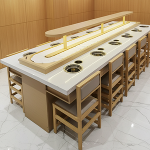 Système de bande transporteuse de sushi automatique commerciale pour le restaurant de sushi de <span class=keywords><strong>Kaiten</strong></span> - Product Image 2