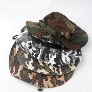 Bucket Fisherman Hat Camouflage Cap Men Hiking Fishing Sun Hat Safari Outdoor <strong>Boonie</strong> Hat - Product Image 1