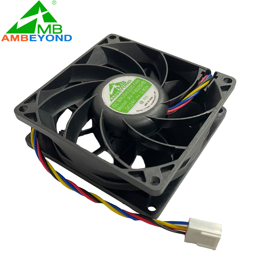 Ventola Raffreddamento Assiale 80mm 24V 80x80x25 Silenziosa - Nuova, Per GPU E RAM PC - Foto 3