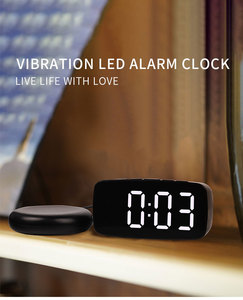 Réveil numérique à Led, pour mieux dormir profond, Vibration lourde, original, <span class=keywords><strong>2021</strong></span> - Product Image 3