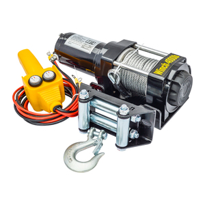 Máy kéo điện 12V/24V cho xe SUV địa hình, xe Jeep, tải trọng 2000-13000lbs, điều khiển từ xa không dây, dây cáp thép cho xe ATV, UTV, thuyền, ô tô - Product Image 2