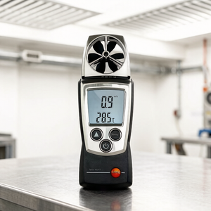 Anémomètres portatifs Testo modèles 410-1 pour la mesure du débit d'air et de la température avec une résolution de 0,2 ms - Product Image 3