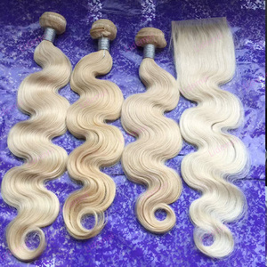 Paquets <span class=keywords><strong>de</strong></span> <span class=keywords><strong>cheveux</strong></span> indiens vierges alignés <span class=keywords><strong>de</strong></span> 40 pouces 12A cuticule couleur blonde droite 613 bon marché 613 closure vendeur d'extensions <span class=keywords><strong>de</strong></span> <span class=keywords><strong>cheveux</strong></span> humains - Product Image 5