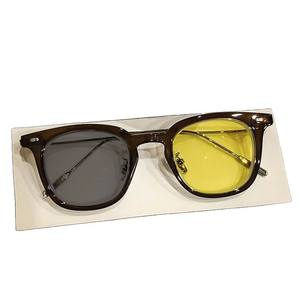 Gafas de sol fotocromáticas de visión nocturna para conducir con protección contra la luz azul y protección UV, montura completa de plástico y metal, unisex - Product Image 1